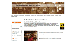 Desktop Screenshot of bear-inn-hotel-burwash.co.uk