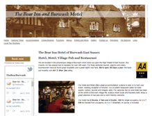 Tablet Screenshot of bear-inn-hotel-burwash.co.uk